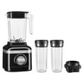 thumbnail image 1 of KitchenAid K150 3 Speed Ice Crushing Blender with 2 Personal Blender Jars, Onyx Black, KSB1332, 1 of 5