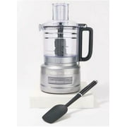 KitchenAid KFP0920QCU 9 Cup Food Processor with 3 disks, 2 blades & spatula, Contour Silver