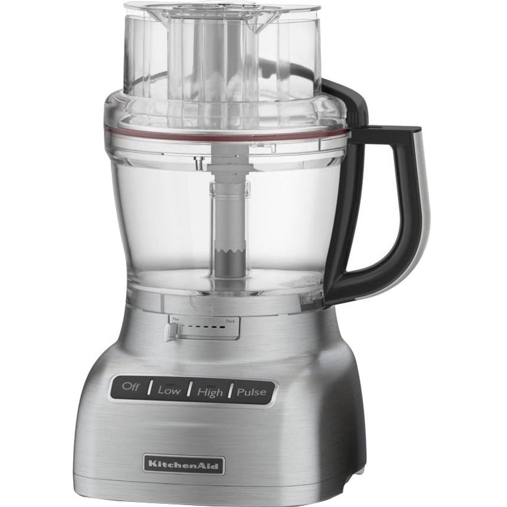  KitchenAid KFP1133CU 11-Cup Food Processor with ExactSlice  System - Contour Silver: Home & Kitchen