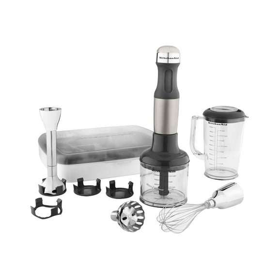 KitchenAid KHB2561ACS - Hand blender - cocoa silver