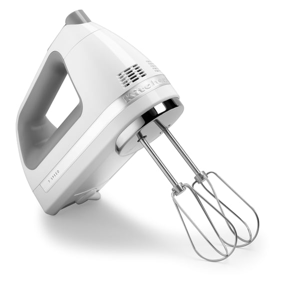 KitchenAid KHM7210WH 7 Speed Digital Hand Mixer - White