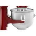 KitchenAid KICA0WH Stand Mixer Attachment Ice Cream Maker Machine for