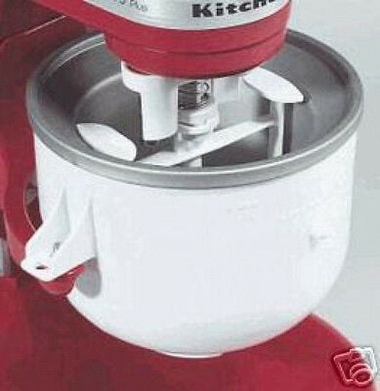 Ice Cream Maker Attachment for KitchenAid Stand Mixer, Compatible with  KitchenAid 4.5 Qt and Larger Stand Mixers, 2-Quart Frozen Yogurt - Ice  Cream 