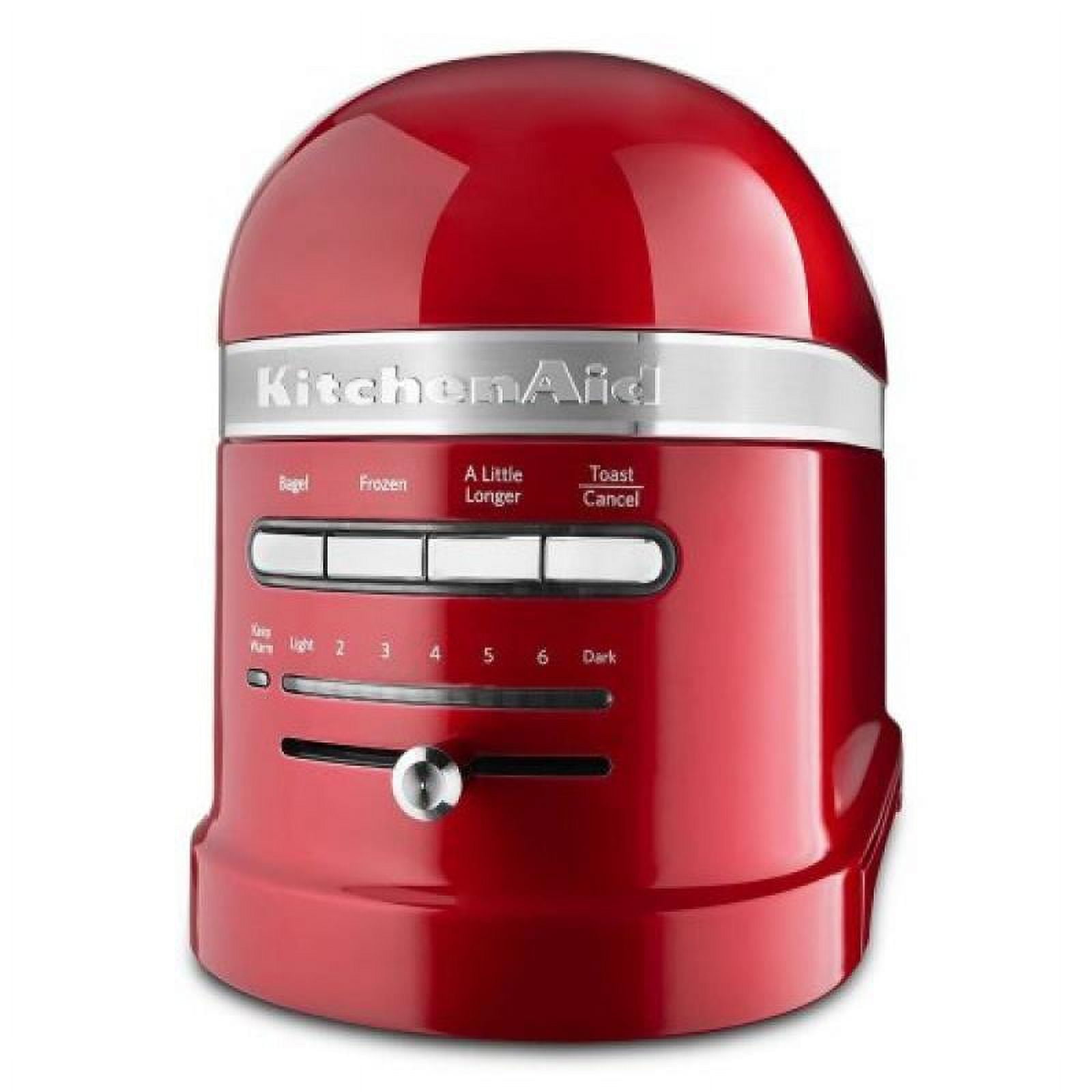 4-slot toaster, 2500W, Candy Apple color - KitchenAid brand