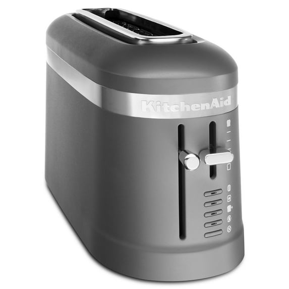 KitchenAid KMT3115DG 2 Slice Long Slot Toaster with High-Lift Lever, Dark Grey