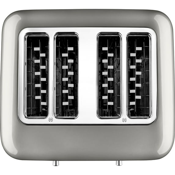 KitchenAid KMT4203SR Pro Line Series Sugar Pearl Silver 4-Slice Automatic Toaster