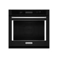 thumbnail image 1 of KitchenAid KOSE500EBL - Oven - built-in - niche - width: 28.5 in - depth: 24 in - height: 28 in - with self-cleaning - black, 1 of 6
