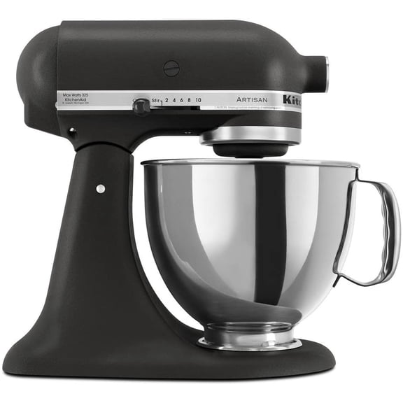KitchenAid KSM150PSBM 5 qt. Artisan Series Stand Mixer - Black Matte