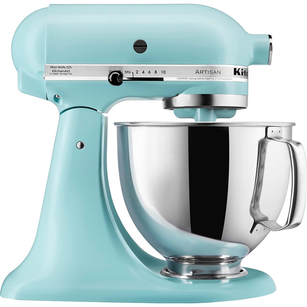 KitchenAid Artisan Series 5-Quart Tilt Head Stand Mixer in Mineral Water Blue - KSM150PSMI