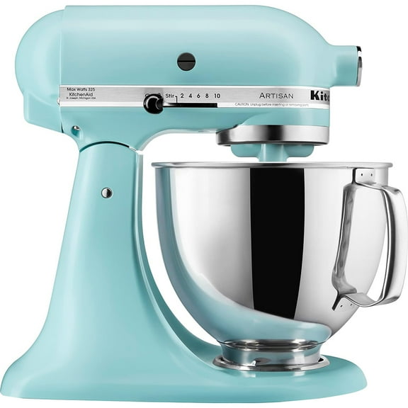 KitchenAid Artisan Series 5-Quart Tilt Head Stand Mixer in Mineral Water Blue - KSM150PSMI