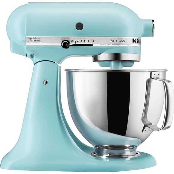KitchenAid Artisan Series 5-Quart Tilt Head Stand Mixer in Mineral Water Blue - KSM150PSMI