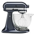 thumbnail image 1 of KitchenAid KSM155GBUB Artisan Design Series 5 Quart Tilt-Head Stand Mixer with Glass Bowl, Blueberry, 1 of 5