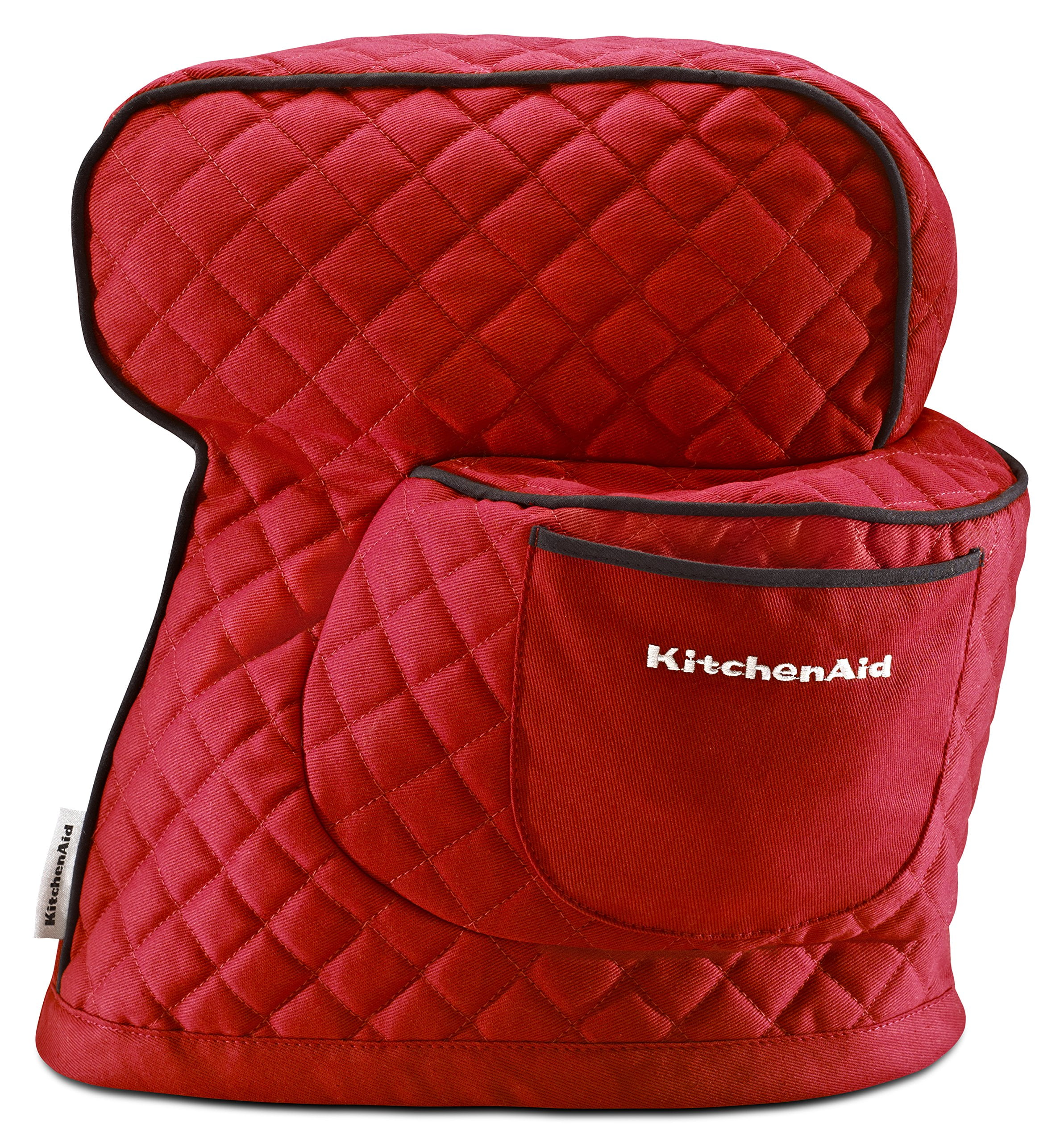 KitchenAid KSMCT1ER Fitted Stand Mixer Cover for Tilt head stand mixer models (4.5-quart and 5-quart), Empire Red