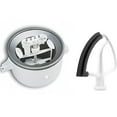 KitchenAid KSMDRTVICE3 2Quart Ice Cream Maker & Flex Edge Beater
