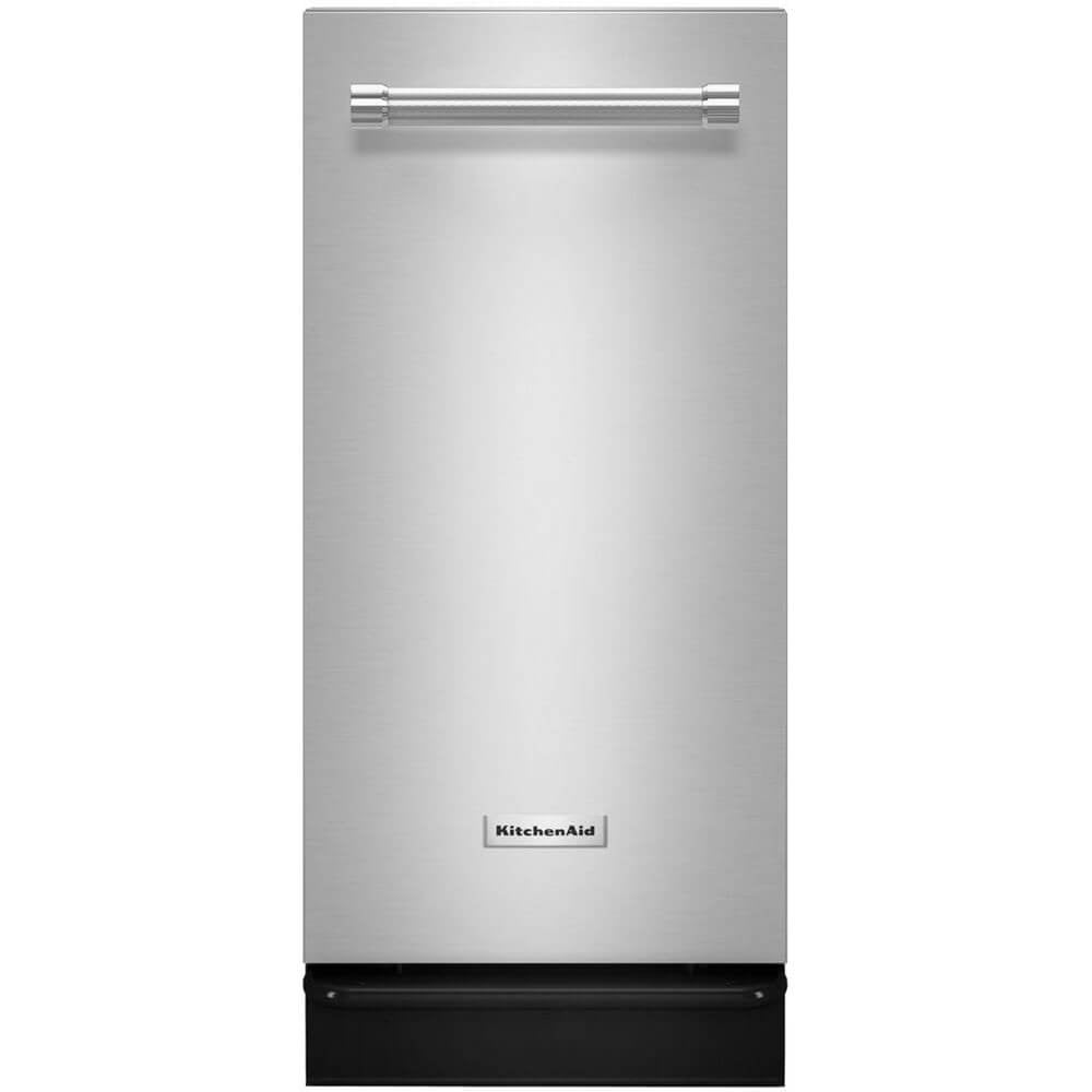 KitchenAid KTTS505ESS 1.4 Cu. Ft. 1 3 Horsepower Built in Stainless Steel Trash Compactor