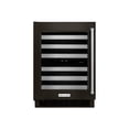 thumbnail image 1 of KitchenAid KUWL304EBS - Wine cooler - niche - width: 24 in - depth: 24 in - height: 34.4 in - black stainless, 1 of 7