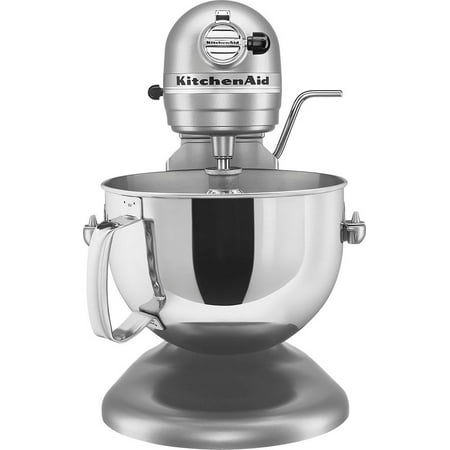 KitchenAid - Professional 5 Plus Series 5 Quart Bowl-Lift Stand Mixer - KV25G0XSL - Silver