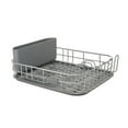 thumbnail interactive-video image 1 of KitchenAid Low Profile Metal Stacking Dish Drying Rack, Charcoal Gray, 1 of 12