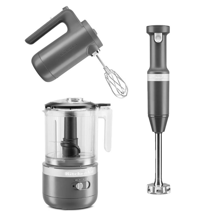 Hand Mixer Cordless Electric Blender Portable Multi- Food Beater foryeee