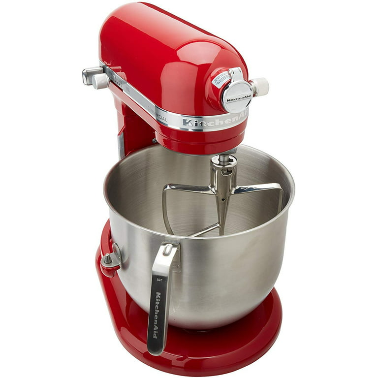 KitchenAid KSMC895 NSF Certified® Commercial Series 8qt. Bowl-Lift Stand  Mixer with Stainless Steel Bowl Guard