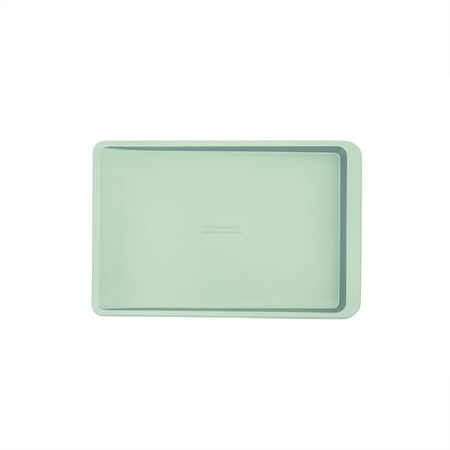 KitchenAid Aluminized Steel Nonstick 10x15-inch Baking Pan and Cookie Sheet Slider, Pistachio Green