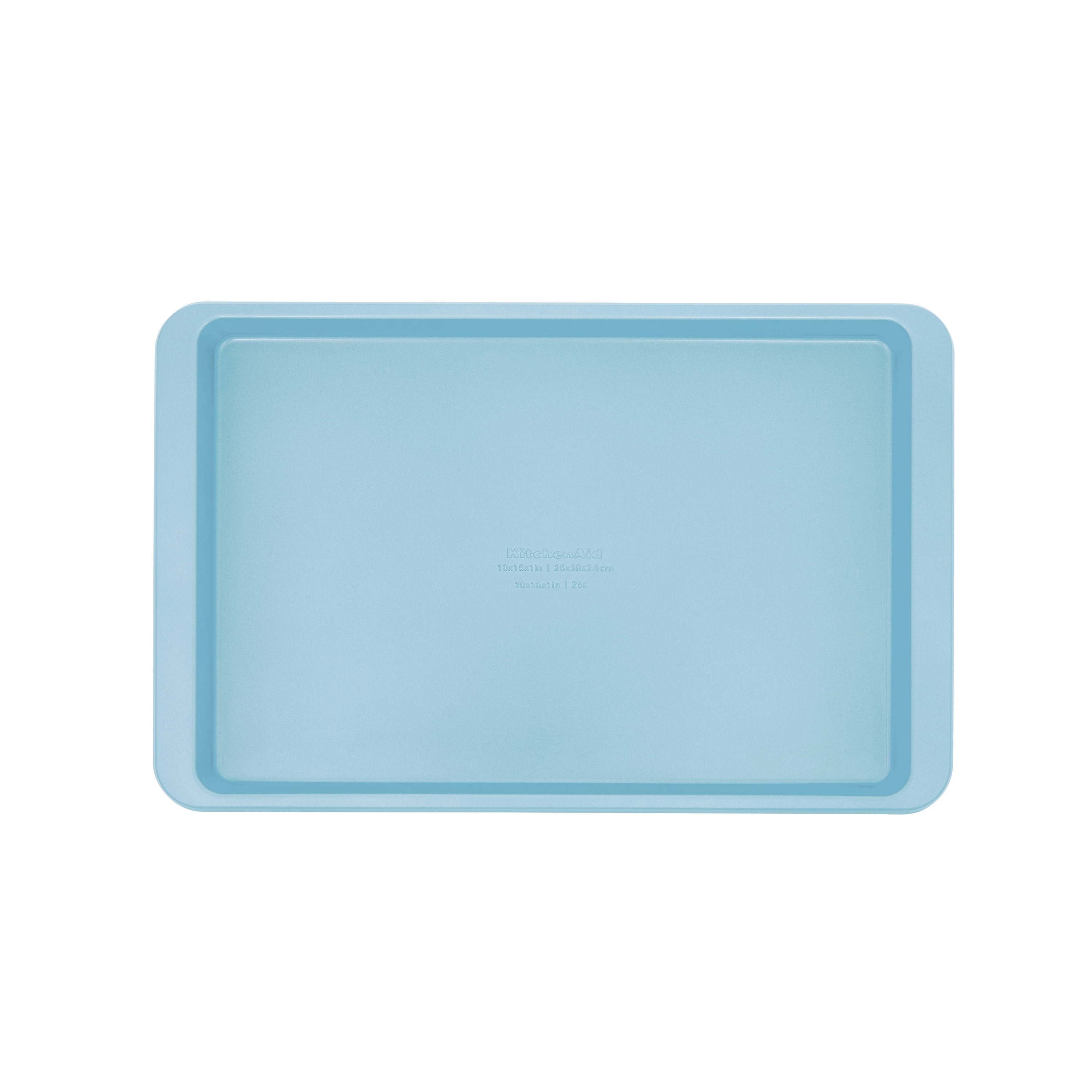 KitchenAid Nonstick Aluminized Steel 10 x 15 inch Baking Sheet Mineral Water Blue Walmart