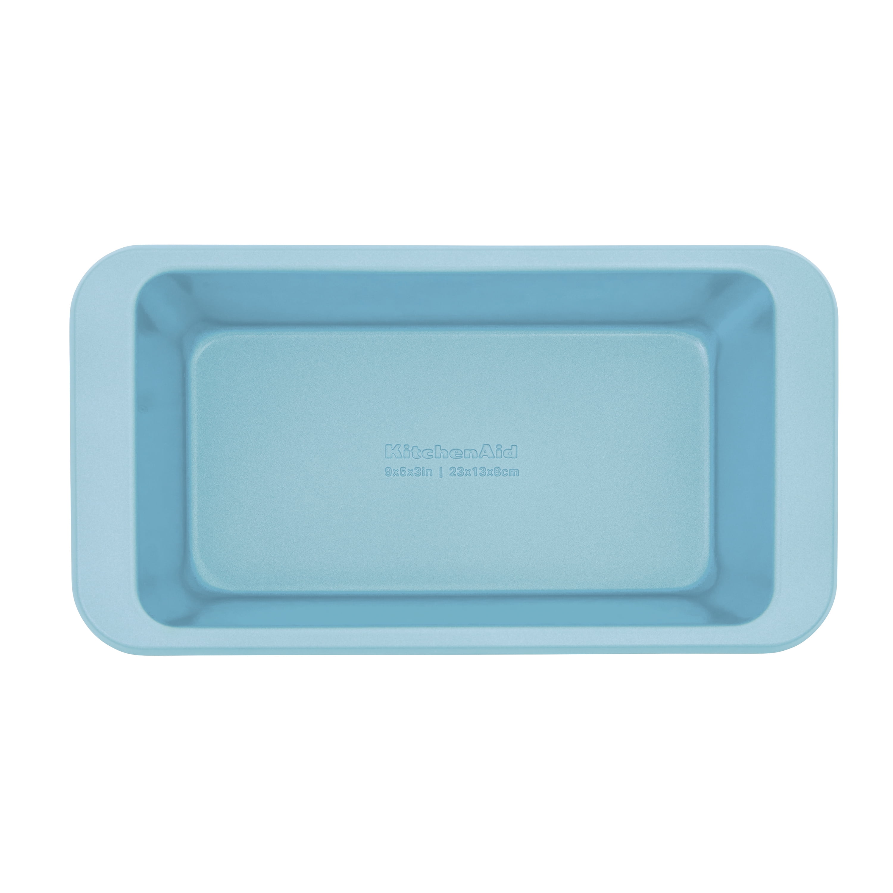 KitchenAid Nonstick Aluminized Steel Nonstick 9x5-inch Bread Loaf Pan, Mineral Water Blue