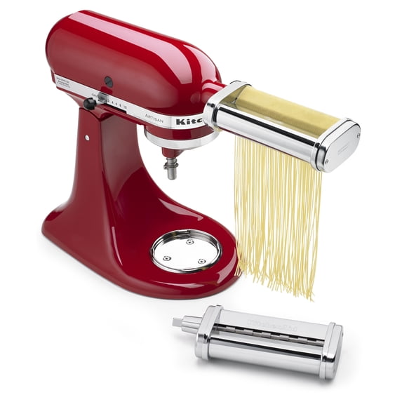 KitchenAid Pasta Cutter Attachment Set, Silver, KSMPCA