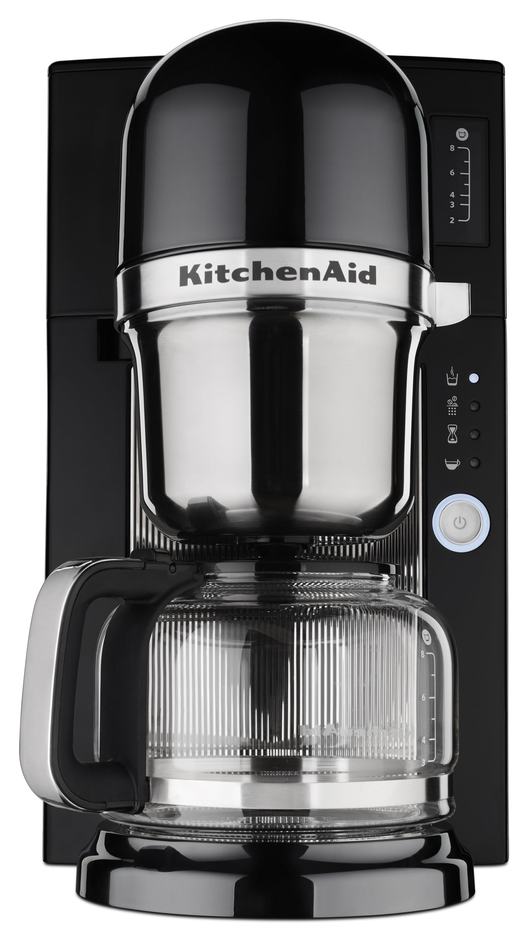 KitchenAid 5KCM0802EOB Pour Over Coffee Maker Brewer 220 Volts Export - Black