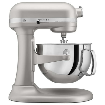 KitchenAid - KP26M1XNP Professional 600 Series Stand Mixer - Nickel Pearl