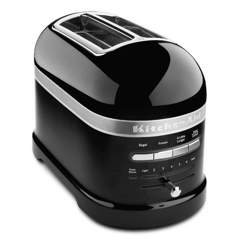 2 Slice Long Slot Toaster with High-Lift Lever Onyx Black