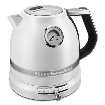 KitchenAid Pro Line Electric Water Boiler/Tea Kettle, Frosted Pearl