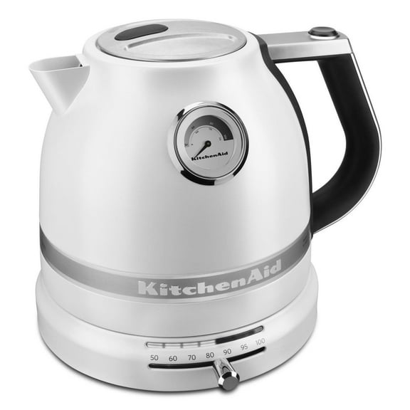 KitchenAid Pro Line Electric Water Boiler/Tea Kettle, Frosted Pearl