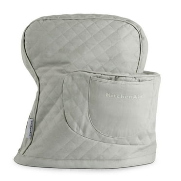 KitchenAid Quilted Fitted Tilt-Head Stand Mixer Cover Single Pack, Grey, 14.375"x18"
