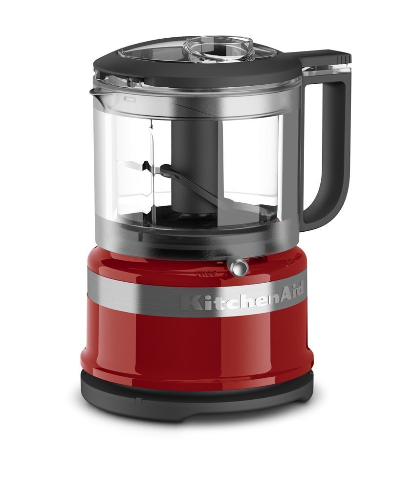 Restored KitchenAid RKFC3516ER 3.5 Cup Mini Food Processor, Empire Red (Refurbished)