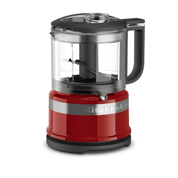Restored KitchenAid RKFC3516ER 3.5 Cup Mini Food Processor, Empire Red (Refurbished)