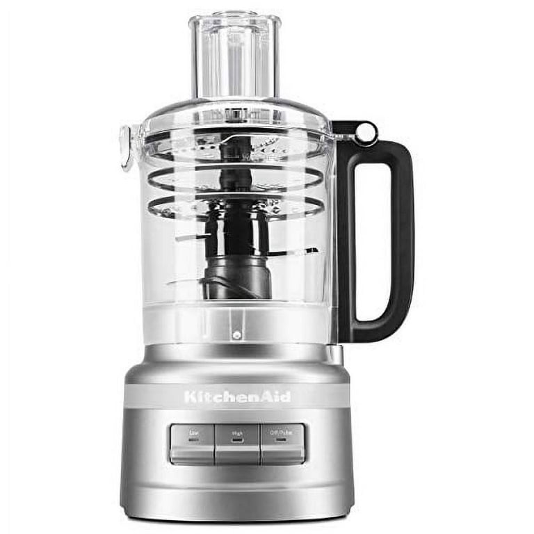 KitchenAid - 9 Cup Food Processor - Contour Silver