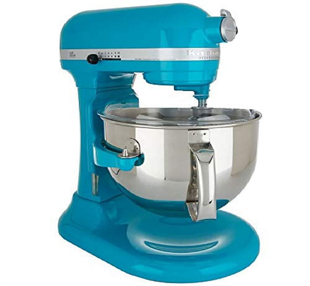 KitchenAid KSM70SKXXMI 11 Speed Stand Mixer w/ 7 qt Stainless Steel Bowl &  Accessories - Mineral Water Blue