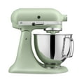 thumbnail image 1 of Restored KitchenAid RRK150PI Artisan Series 5-Qt. Stand Mixer - Matte Pistachio (Refurbished), 1 of 1