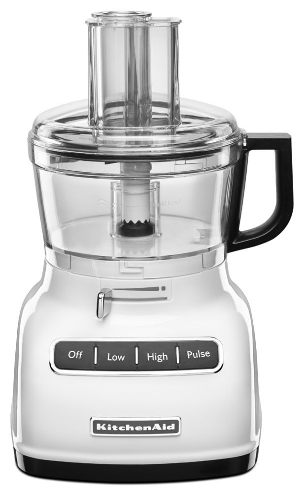 Restored KitchenAid RRKFP0722WH 7-Cup Food Processor with Exact Slice System - White (Refurbished)