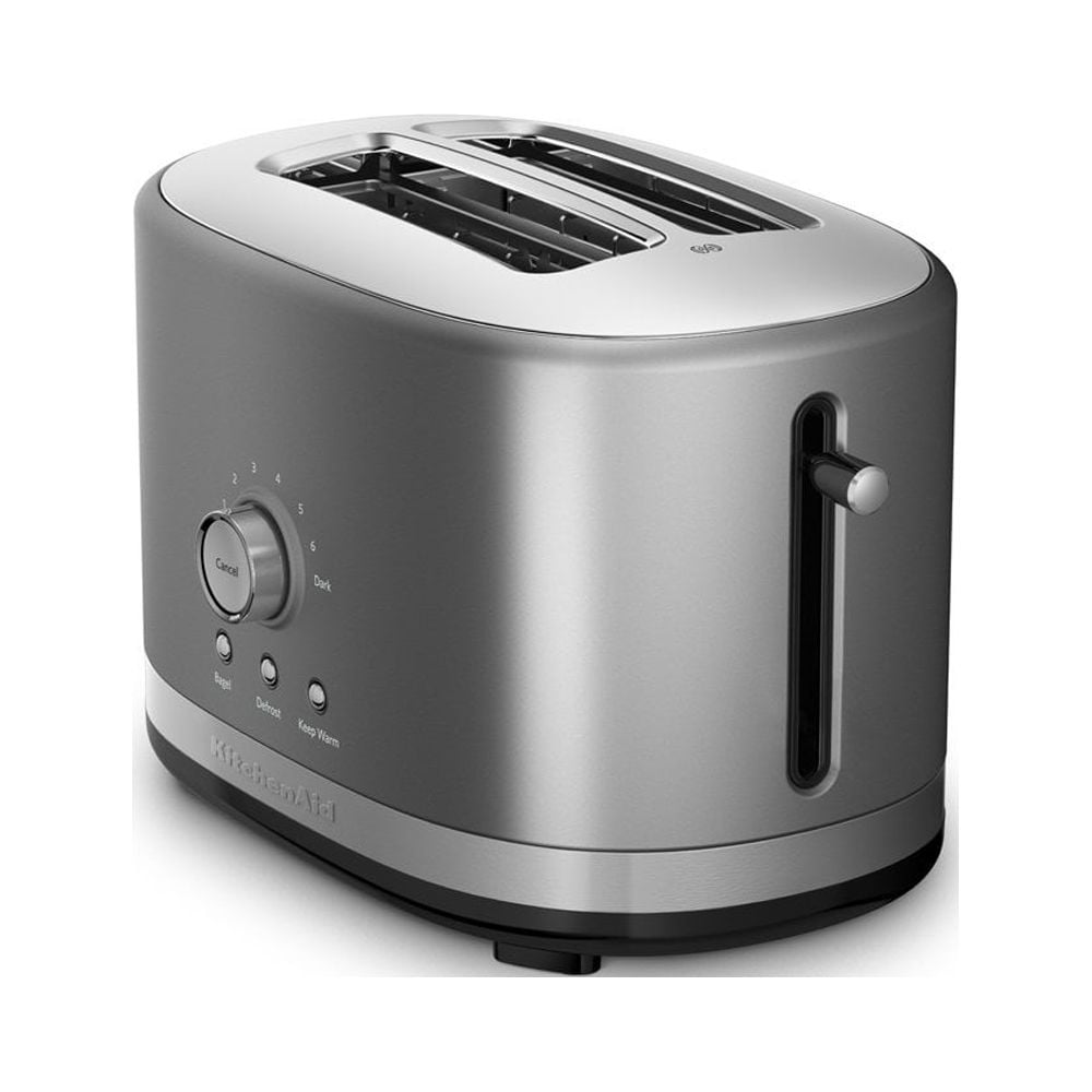 KitchenAid RRKMT2116CU 2 Slice Slot Toaster with High Lift Lever, Contour Silver (CERTIFIED