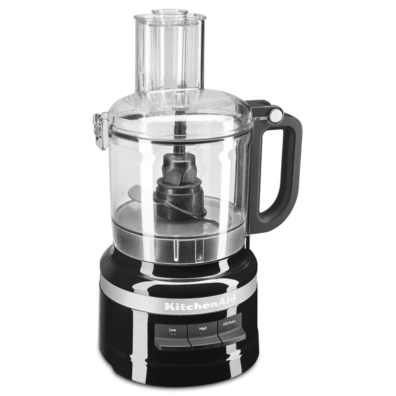 Restored KitchenAid 7-Cup Food Processor Plus Onyx Black (Refurbished)