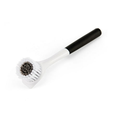 KitchenAid Round Sink Angled Brush with Black Soft Touch Handle