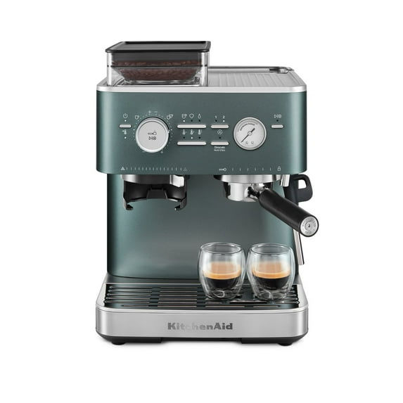 KitchenAid Semi Automatic Espresso Machine with Burr Grinder, KES6551