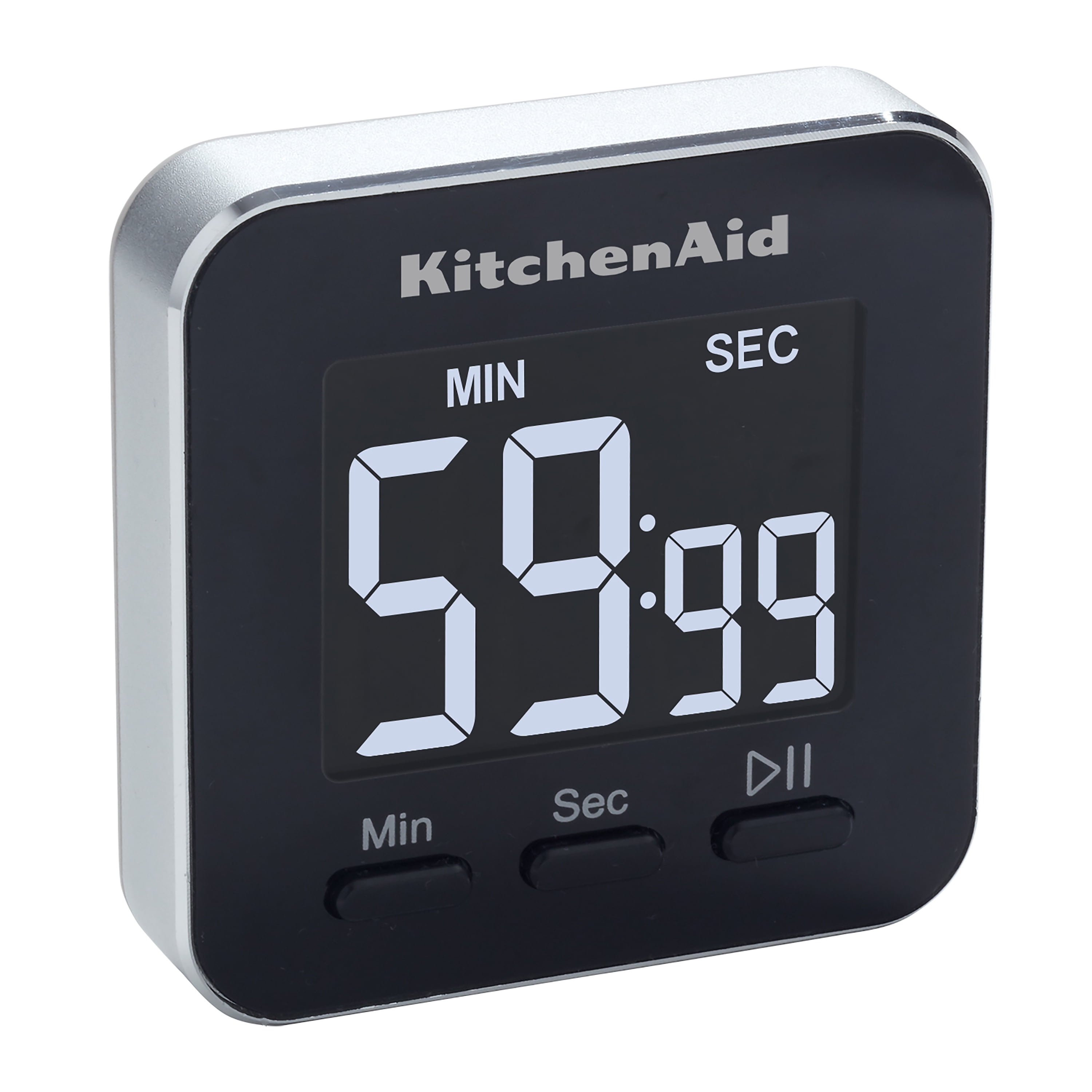 KitchenAid Single Event Timer, 2.5-inches, Black 