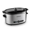 thumbnail image 1 of KitchenAid Slow Cooker 6-Quart with Glass Lid | Stainless Steel, 1 of 5