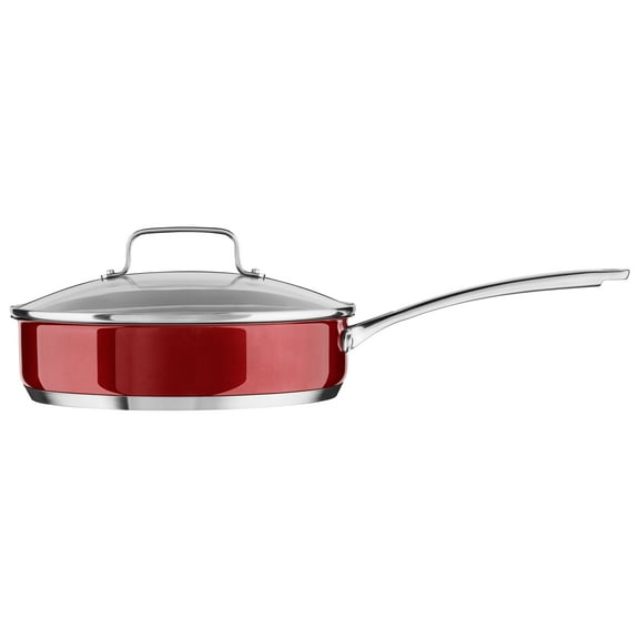 KitchenAid Stainless Steel 3.3 Quart Nonstick Saucepan with lid (KC2S30ELPC)