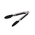 thumbnail image 1 of KitchenAid Stainless Steel 9in Kitchen Cooking and Serving Food Tongs, Black, 1 of 11