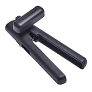 KitchenAid Stainless Steel Manual Can Opener with Locking Handles, Black