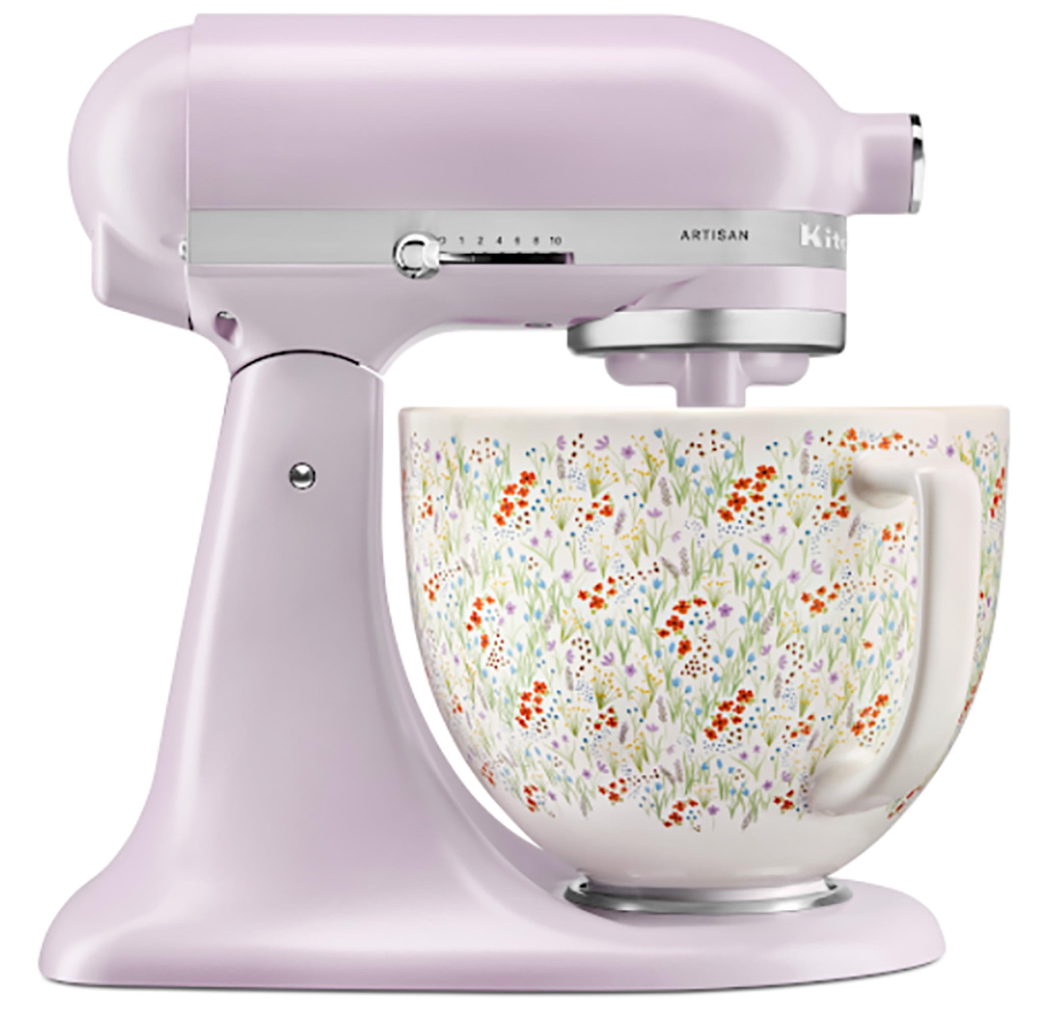 KitchenAid TIlt-Head Stand Mixer, KSM156CXWF, Wildflower - Walmart.com